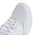 adidas Gamecourt 3 Womens Tennis Shoe - White/Silver