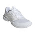 adidas Gamecourt 3 Womens Tennis Shoe - White/Silver