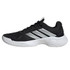 adidas Gamecourt 3 Womens Tennis Shoe - Black/Silver/White