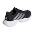 adidas Gamecourt 3 Womens Tennis Shoe - Black/Silver/White