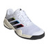 adidas Barricade Junior Tennis Shoe - White/Black