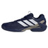 adidas Adizero Ubersonic 5 Mens Tennis Shoe - Dark Blue/White/Cyber Metallic