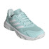 adidas Courtjam Control 3 Womens Tennis Shoe - Halo Mint/White/Silver