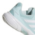 adidas Courtjam Control 3 Womens Tennis Shoe - Halo Mint/White/Silver