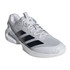 adidas Adizero Ubersonic 5 Mens Tennis Shoe - Grey/Aurora Ink/Grey