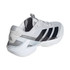 adidas Adizero Ubersonic 5 Mens Tennis Shoe - Grey/Aurora Ink/Grey