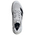 adidas Adizero Ubersonic 5 Mens Tennis Shoe - Grey/Aurora Ink/Grey