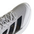 adidas Adizero Ubersonic 5 Mens Tennis Shoe - Grey/Aurora Ink/Grey