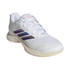 adidas Avacourt 3 Womens Tennis Shoe - White/Collegiate Purple/White