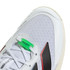 adidas Adizero Ubersonic 5 Mens Tennis Shoe - White/Core Black/Cream White