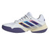 adidas Barricade 14 Womens Tennis Shoe - White/Collegiate Purple/Cream