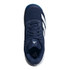 adidas Courtflash Junior Tennis Shoe - Dark Blue/White/Bright Blue