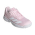 adidas Courtflash Junior Tennis Shoe - Distilled Pink/White