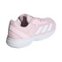 adidas Courtflash Junior Tennis Shoe - Distilled Pink/White