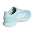 adidas Avacourt 3 Womens Clay Tennis Shoe - Halo Mint/White/White