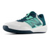 New Balance 696v6 (2E) Mens Tennis Shoe - White/Medusa Green