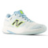 New Balance CT-Rally v2 (B) Womens Tennis Shoe - White/Sea Salt/Glint Blue