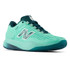 New Balance CT-Rally v2 (D) Womens Clay Tennis Shoe - Deep End/Medusa Green