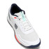 Wilson CourtGlide Mens Tennis Shoe - Gray Dawn/Bay/Fiery Coral