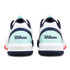 Wilson CourtGlide Mens Tennis Shoe - Gray Dawn/Bay/Fiery Coral