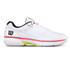 Wilson Rush Lite 5 Mens Clay Tennis Shoe - White/Black/Infrared
