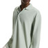 On Courtside Long Sleeve Polo - Mineral/Tide