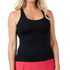 Sofibella Staples Racerback Tank Top - Black