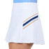 Sofibella Classic Currents 14 inch Skirt - White