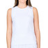 Sofibella White Lotus Sleeveless Tank Top - White