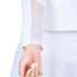 Sofibella White Lotus Long Sleeve Top - White