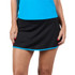 Sofibella Electric Blue 13 inch Skirt - Black