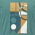 Babolat Exercise Message Tee Shirt - North Sea