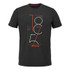 Babolat Exercise Graphic Tee Shirt Mens - Black/Black