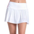 Lucky in Love Weave It To Me Racer Rib Skirt - White/Pink