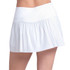 Lucky in Love Weave It To Me Racer Rib Skirt - White/Pink