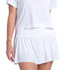 Lucky in Love Weave It To Me Racer Rib Skirt - White/Pink