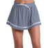 Lucky in Love Tech Seersucker Skirt - Midnight