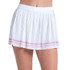 Lucky in Love Weave It To Me Woven Strokes Skirt - White