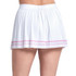 Lucky in Love Weave It To Me Woven Strokes Skirt - White