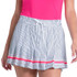 Lucky in Love Glow Set High Waist Stripe Skirt - Multi