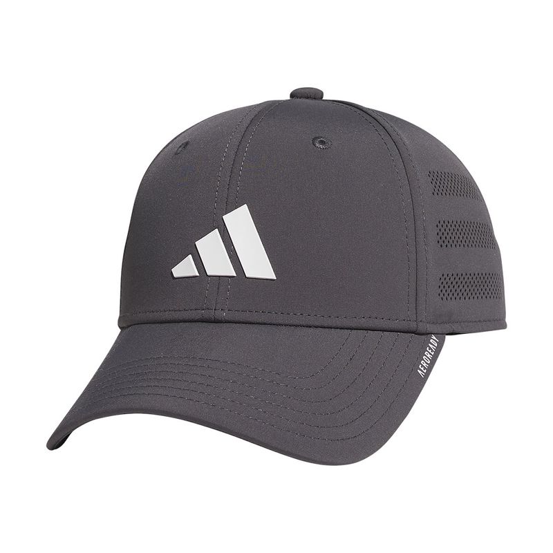 adidas Gameday 2 Youth Snapback - Grey Six/White | Midwest Racquet