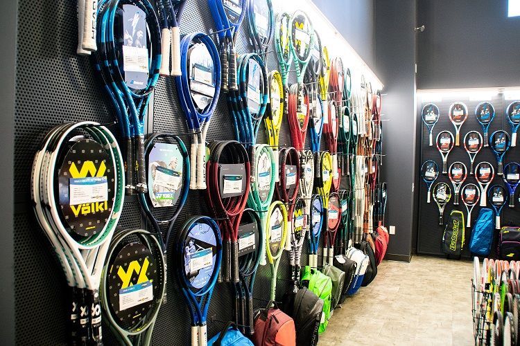 Huge Racquet Selection
