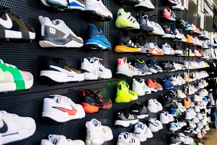 Huge Tennis Shoe Selection