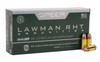 Speer 9mm Luger / Parabellum Lawman RHT 100gr Solid Ammo