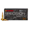 Barnes 5.56x45mm NATO Precision Match 85gr OTM Ammo