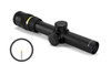 Trijicon AccuPoint 1-4x24mm Amber BAC Triangle Post Rifle Scope