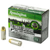 Remington .40 S&W Ultimate Defense 180gr Brass JHP Ammo