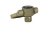 ALG Defense, Swivel, Desert Dirt Color, Forged from 7075 T6 Aluminum, Quick Detach Swivel