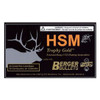 HSM 6mm Rem Trophy Gold 95gr Match Hunting VLD Ammo
