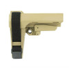 SB Tactical SBA3 FDE Brace 5-Position No Tube